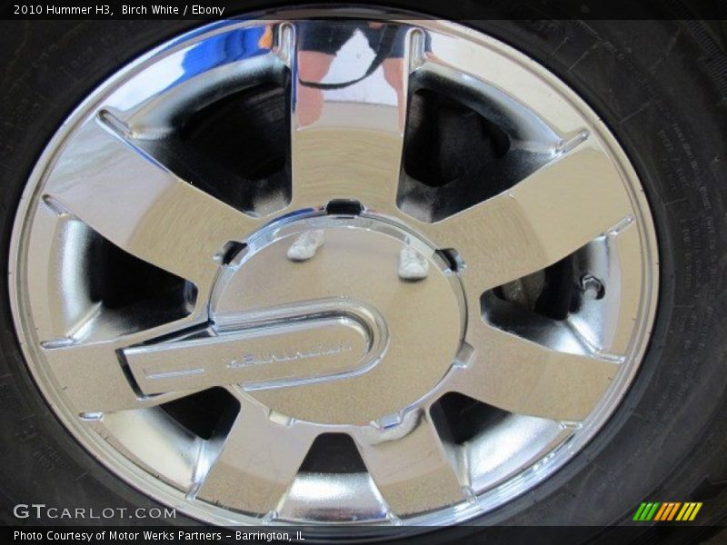 Birch White / Ebony 2010 Hummer H3