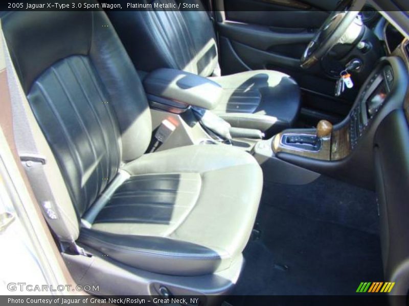 Platinum Metallic / Stone 2005 Jaguar X-Type 3.0 Sport Wagon