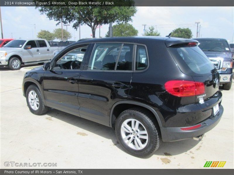 Deep Black Metallic / Black 2014 Volkswagen Tiguan S 4Motion