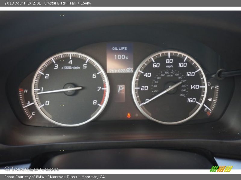 Crystal Black Pearl / Ebony 2013 Acura ILX 2.0L