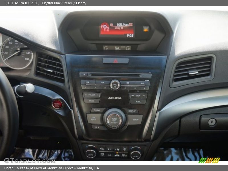 Crystal Black Pearl / Ebony 2013 Acura ILX 2.0L