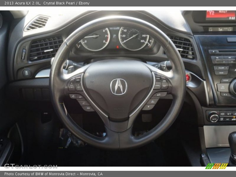 Crystal Black Pearl / Ebony 2013 Acura ILX 2.0L
