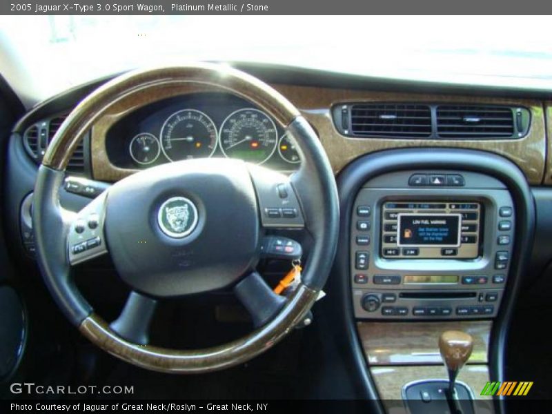 Platinum Metallic / Stone 2005 Jaguar X-Type 3.0 Sport Wagon