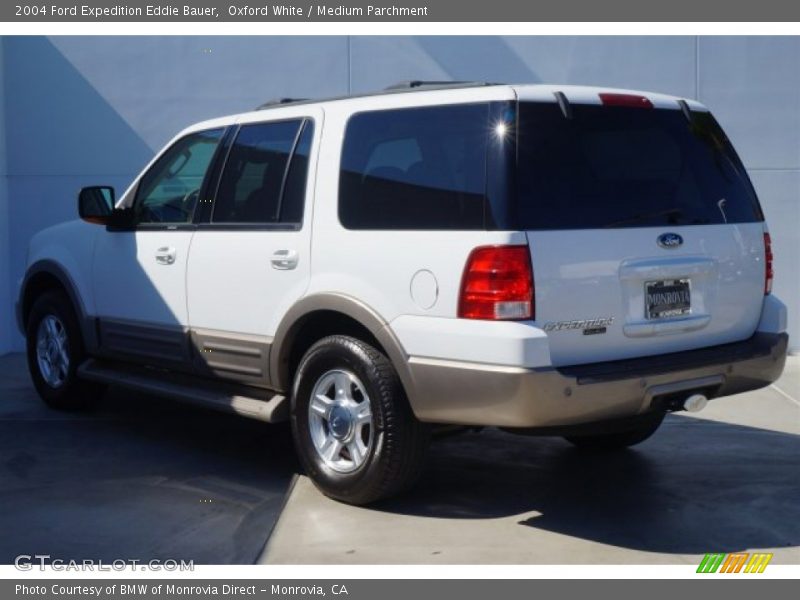 Oxford White / Medium Parchment 2004 Ford Expedition Eddie Bauer