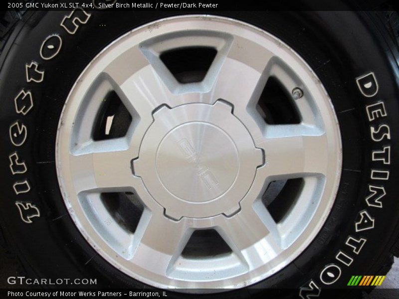 Silver Birch Metallic / Pewter/Dark Pewter 2005 GMC Yukon XL SLT 4x4
