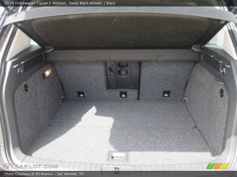Deep Black Metallic / Black 2014 Volkswagen Tiguan S 4Motion