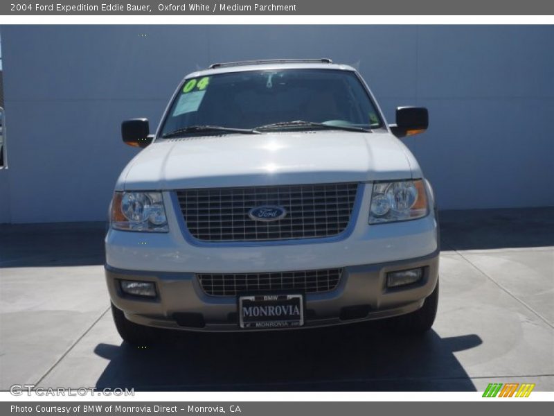 Oxford White / Medium Parchment 2004 Ford Expedition Eddie Bauer