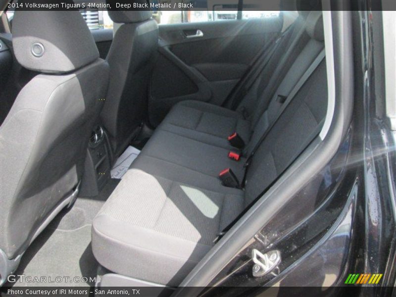 Deep Black Metallic / Black 2014 Volkswagen Tiguan S 4Motion