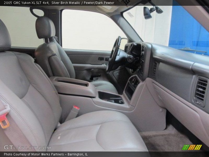 Silver Birch Metallic / Pewter/Dark Pewter 2005 GMC Yukon XL SLT 4x4