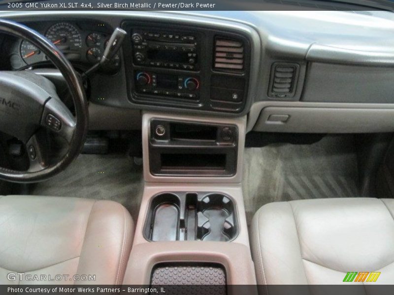Silver Birch Metallic / Pewter/Dark Pewter 2005 GMC Yukon XL SLT 4x4