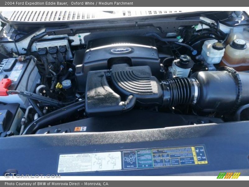 Oxford White / Medium Parchment 2004 Ford Expedition Eddie Bauer
