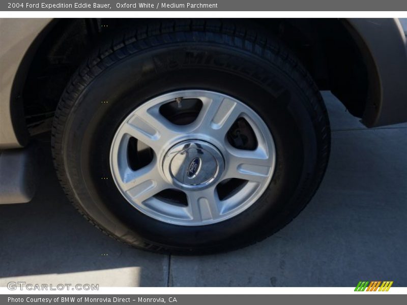 Oxford White / Medium Parchment 2004 Ford Expedition Eddie Bauer