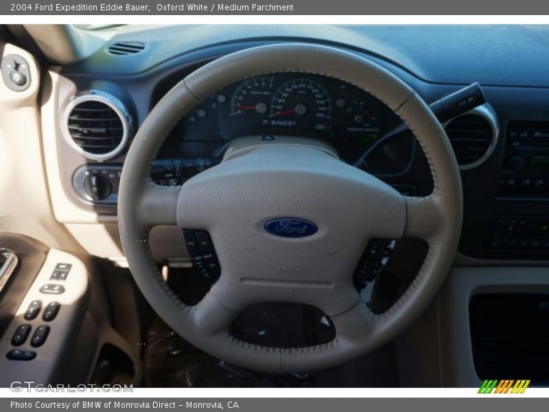 Oxford White / Medium Parchment 2004 Ford Expedition Eddie Bauer