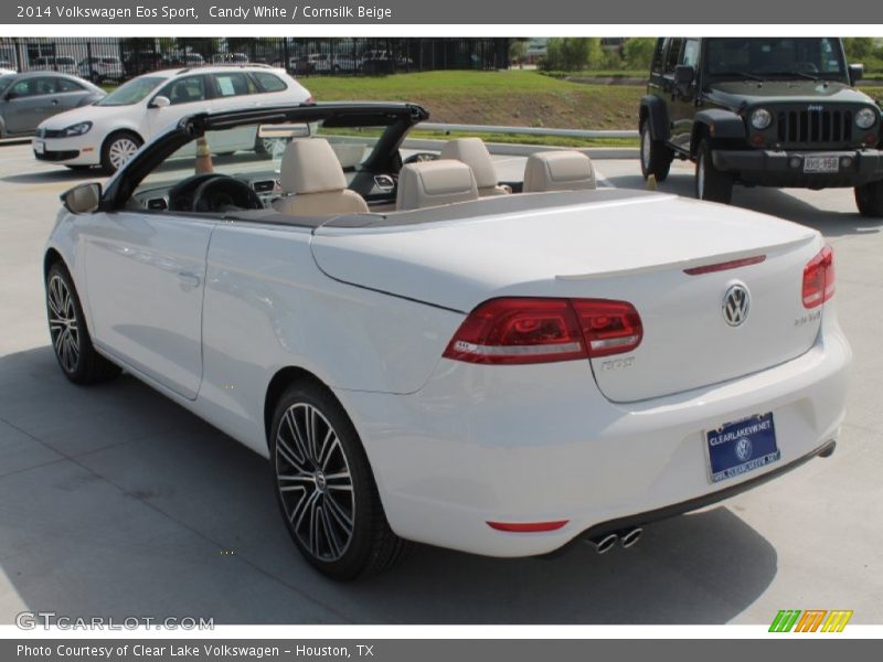 Candy White / Cornsilk Beige 2014 Volkswagen Eos Sport