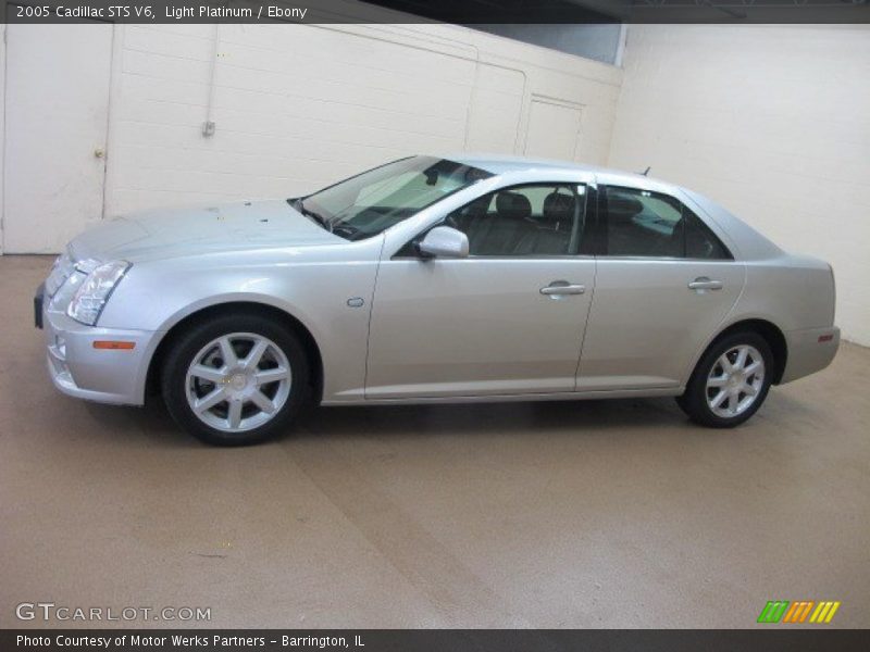 Light Platinum / Ebony 2005 Cadillac STS V6