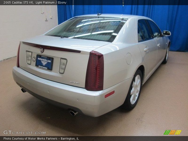 Light Platinum / Ebony 2005 Cadillac STS V6