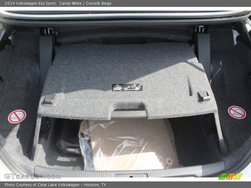 Candy White / Cornsilk Beige 2014 Volkswagen Eos Sport
