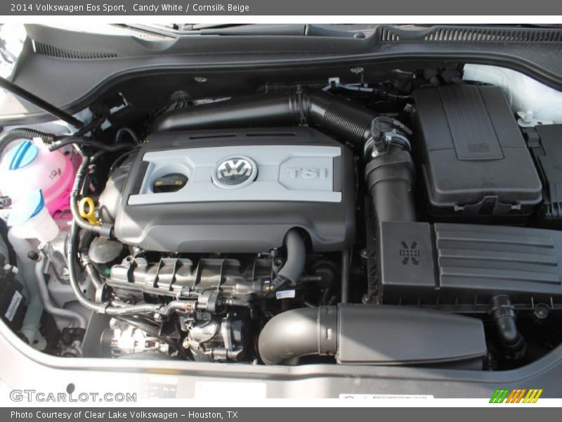Candy White / Cornsilk Beige 2014 Volkswagen Eos Sport