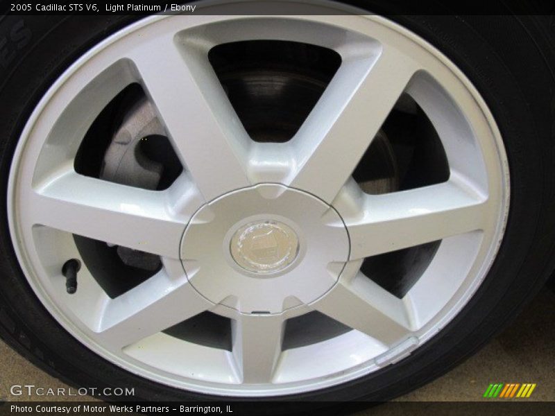Light Platinum / Ebony 2005 Cadillac STS V6