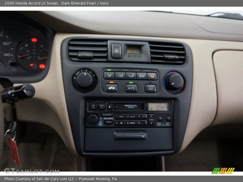 Controls of 2000 Accord LX Sedan