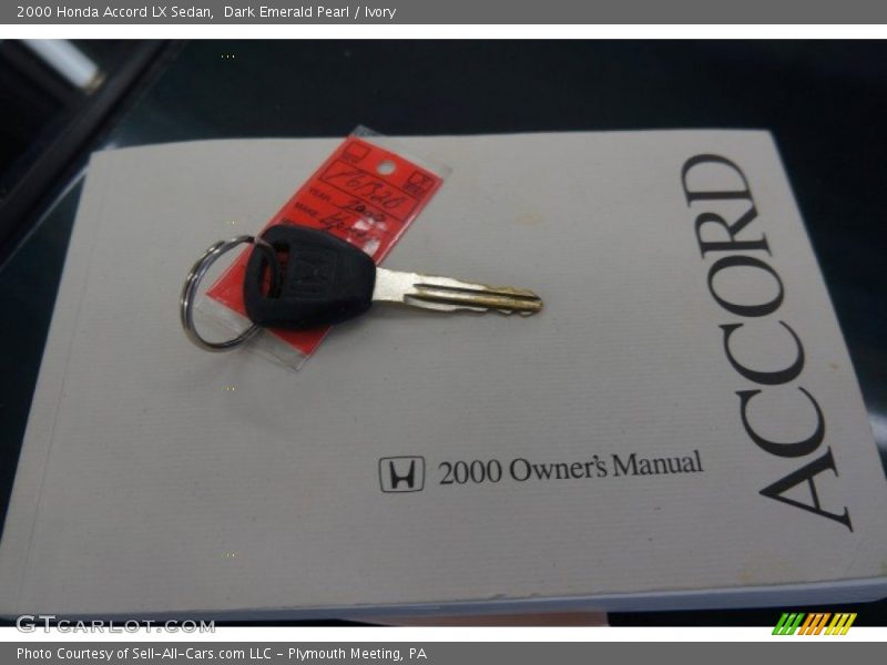 Keys of 2000 Accord LX Sedan