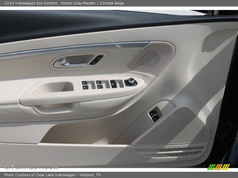 Indium Gray Metallic / Cornsilk Beige 2014 Volkswagen Eos Komfort