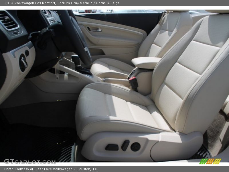 Indium Gray Metallic / Cornsilk Beige 2014 Volkswagen Eos Komfort