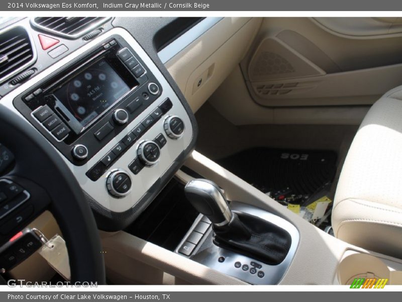 Indium Gray Metallic / Cornsilk Beige 2014 Volkswagen Eos Komfort