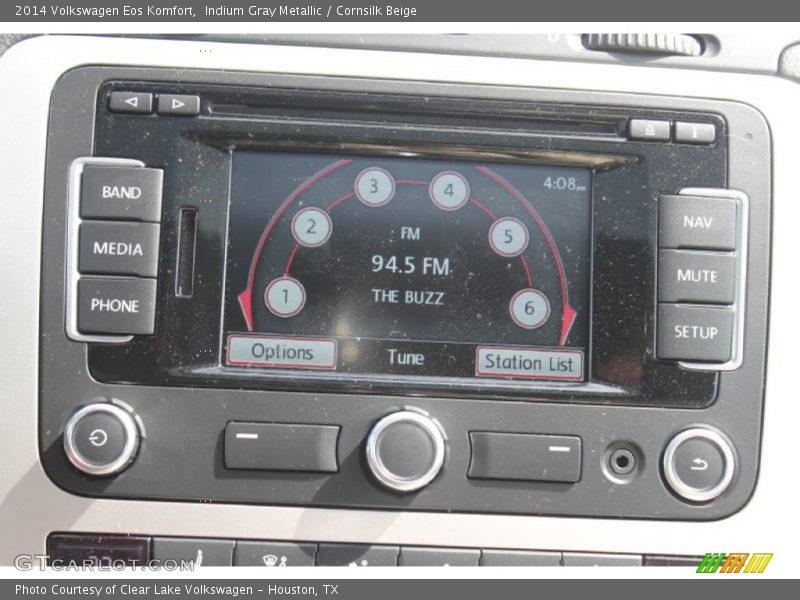 Indium Gray Metallic / Cornsilk Beige 2014 Volkswagen Eos Komfort