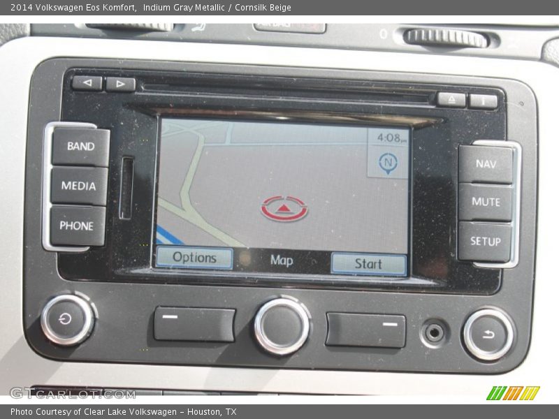 Indium Gray Metallic / Cornsilk Beige 2014 Volkswagen Eos Komfort