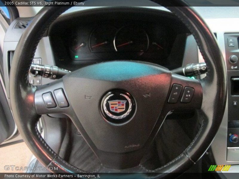Light Platinum / Ebony 2005 Cadillac STS V6