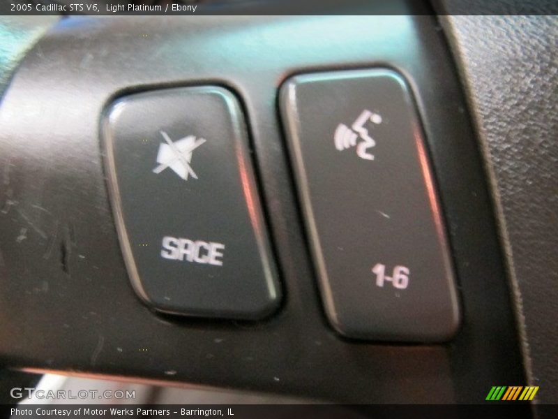 Light Platinum / Ebony 2005 Cadillac STS V6