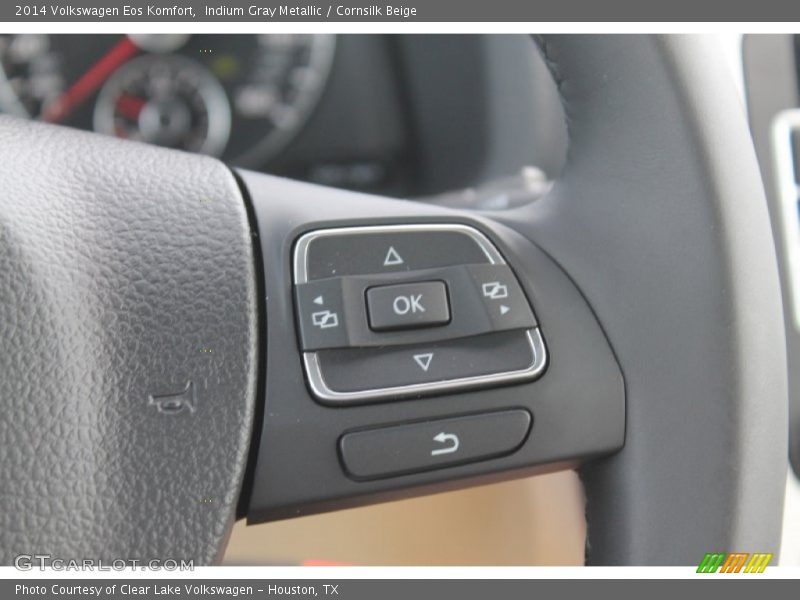 Indium Gray Metallic / Cornsilk Beige 2014 Volkswagen Eos Komfort