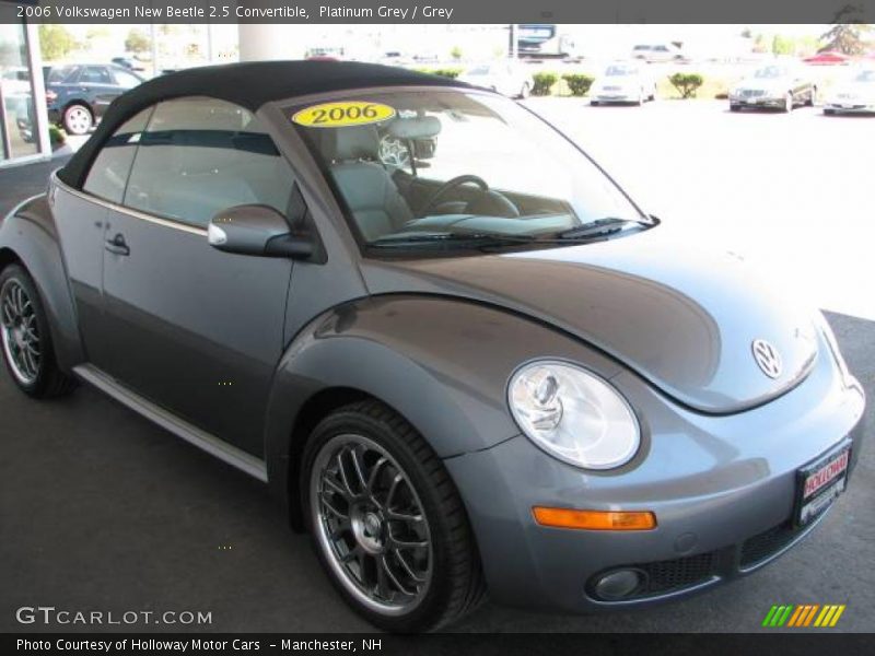 Platinum Grey / Grey 2006 Volkswagen New Beetle 2.5 Convertible