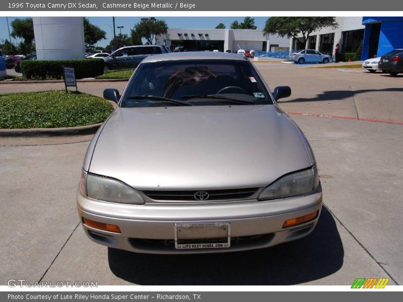 Cashmere Beige Metallic / Beige 1996 Toyota Camry DX Sedan