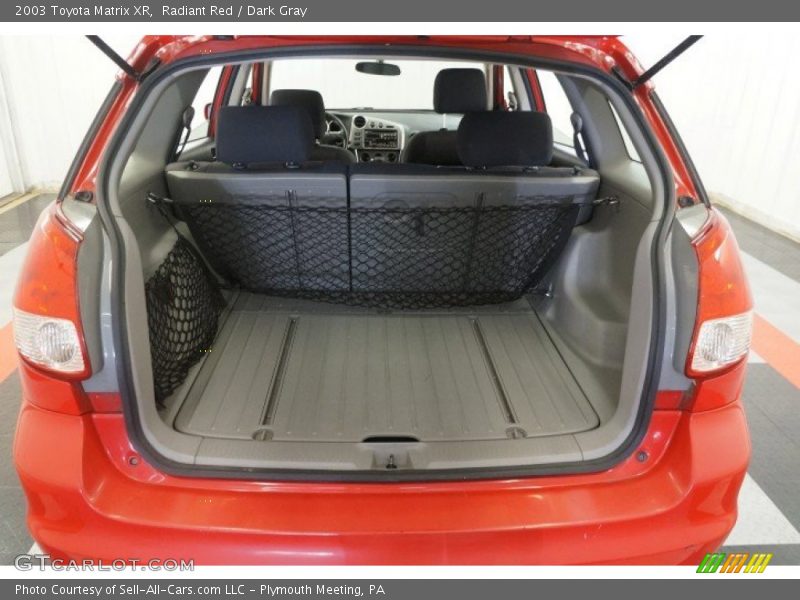 Radiant Red / Dark Gray 2003 Toyota Matrix XR