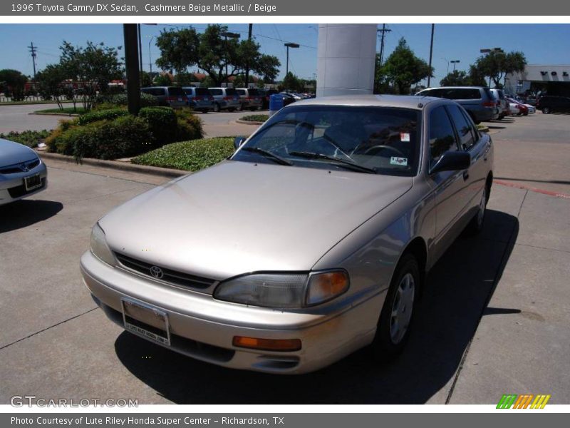 Cashmere Beige Metallic / Beige 1996 Toyota Camry DX Sedan