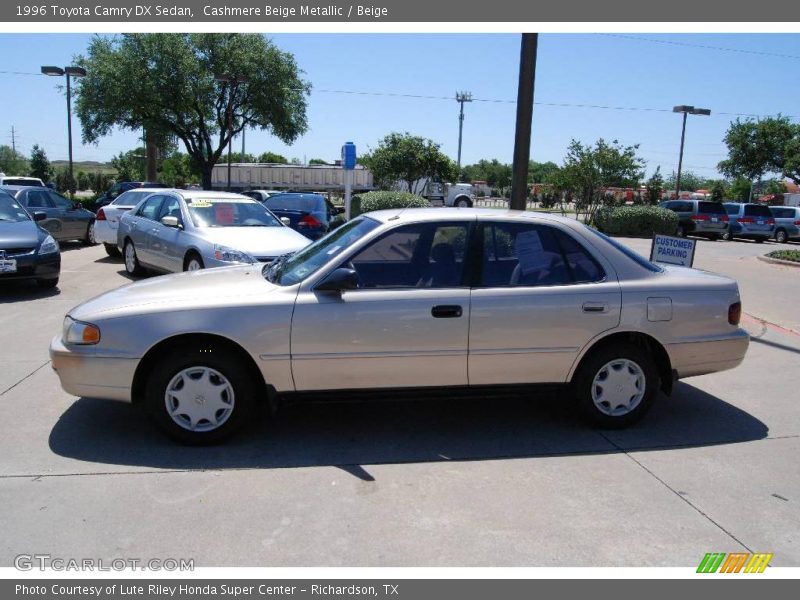 Cashmere Beige Metallic / Beige 1996 Toyota Camry DX Sedan