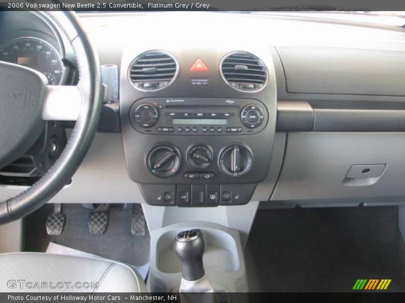 Platinum Grey / Grey 2006 Volkswagen New Beetle 2.5 Convertible