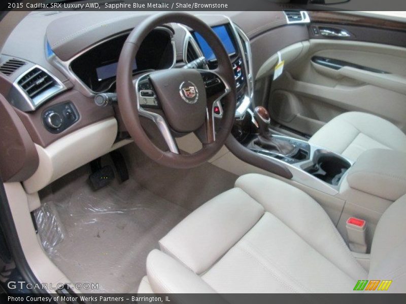 Shale/Brownstone Interior - 2015 SRX Luxury AWD 
