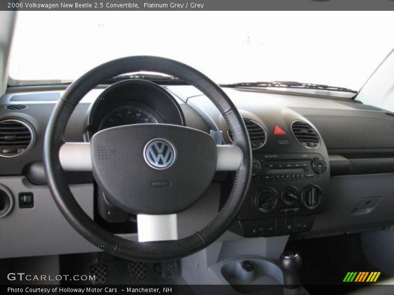 Platinum Grey / Grey 2006 Volkswagen New Beetle 2.5 Convertible