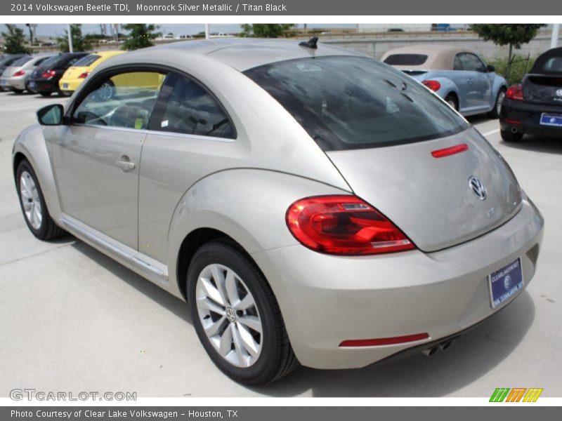 Moonrock Silver Metallic / Titan Black 2014 Volkswagen Beetle TDI