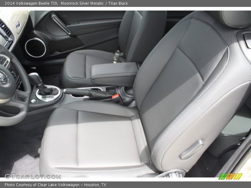 Moonrock Silver Metallic / Titan Black 2014 Volkswagen Beetle TDI