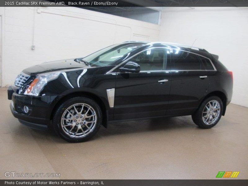 Black Raven / Ebony/Ebony 2015 Cadillac SRX Premium AWD