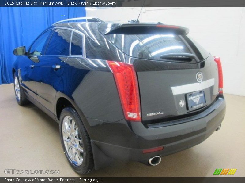 Black Raven / Ebony/Ebony 2015 Cadillac SRX Premium AWD