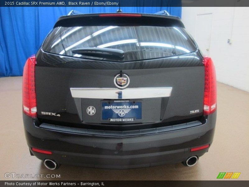 Black Raven / Ebony/Ebony 2015 Cadillac SRX Premium AWD