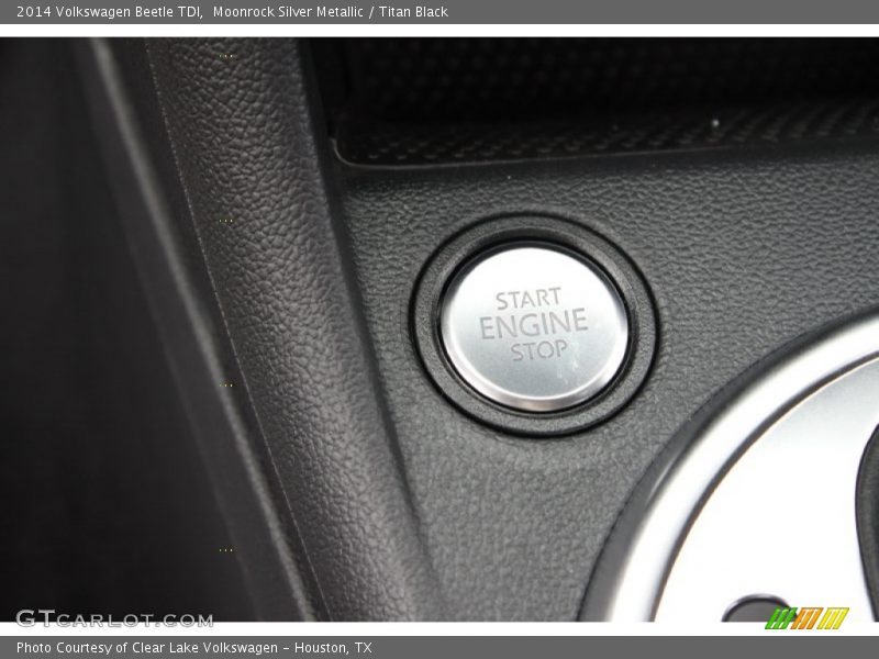 Moonrock Silver Metallic / Titan Black 2014 Volkswagen Beetle TDI