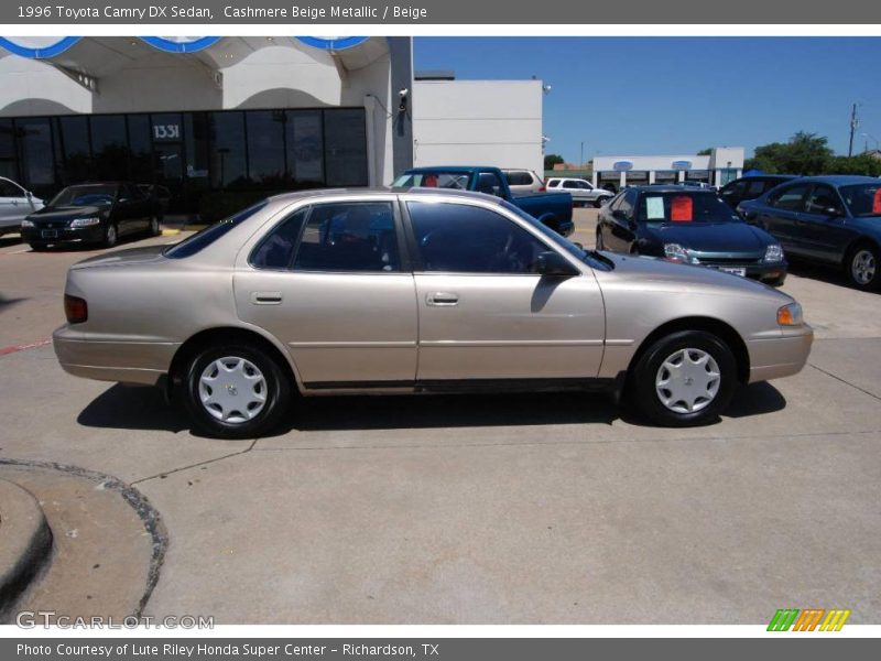 Cashmere Beige Metallic / Beige 1996 Toyota Camry DX Sedan