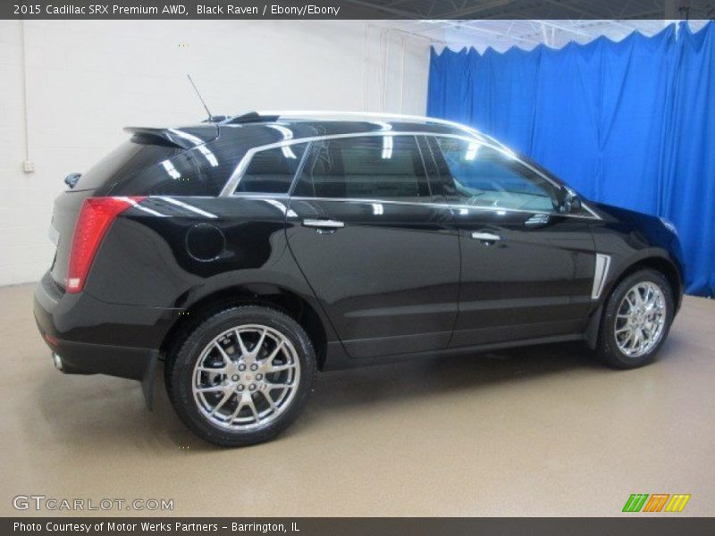 Black Raven / Ebony/Ebony 2015 Cadillac SRX Premium AWD