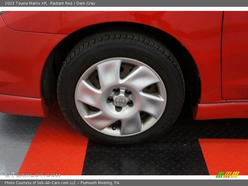 Radiant Red / Dark Gray 2003 Toyota Matrix XR